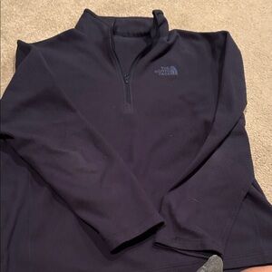 The North Face Navy Quarter-Zip Fleece